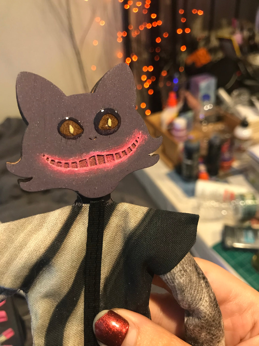 Creepy Art Doll - Cat