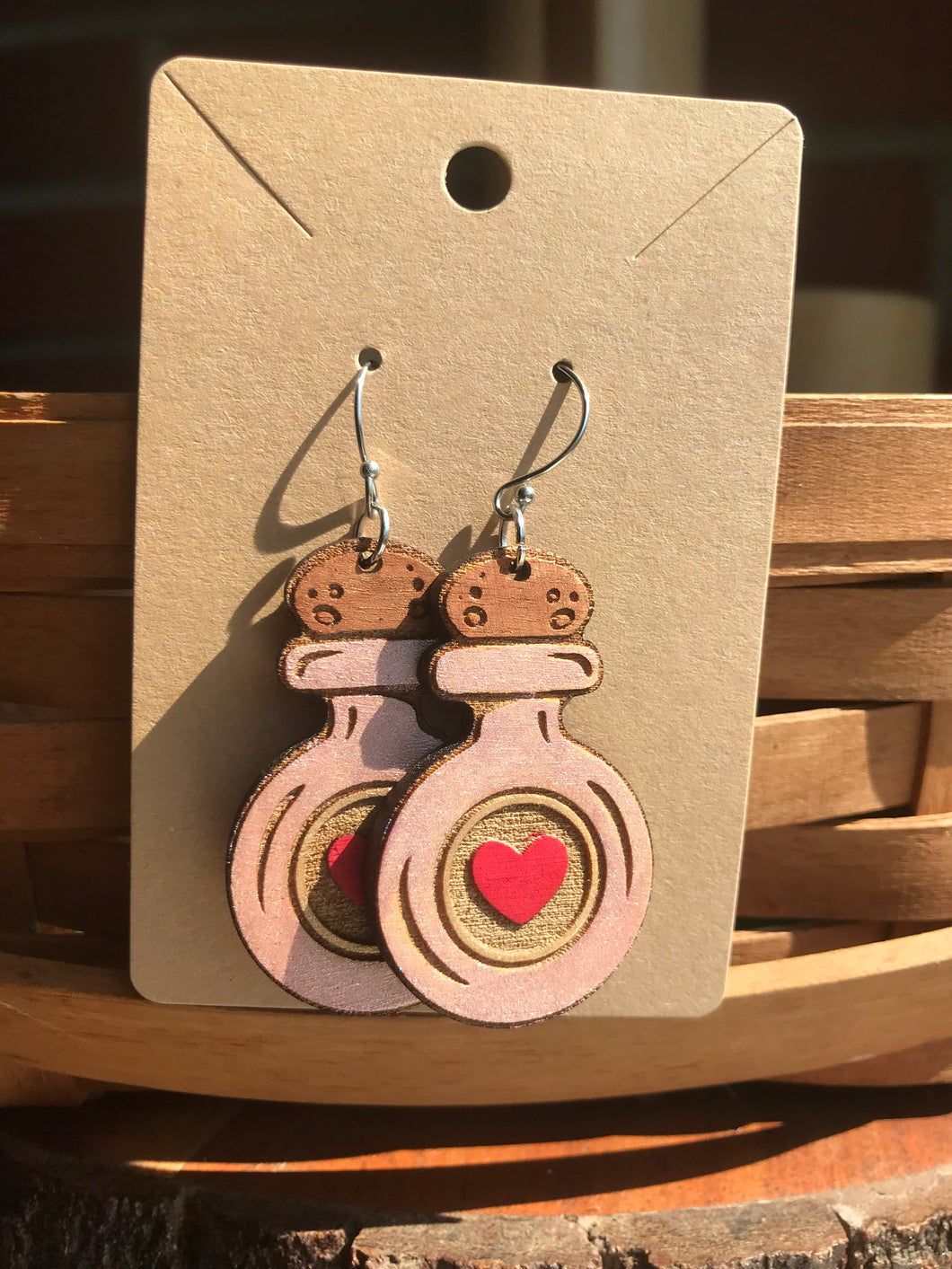 Love/Health Potion Earrings