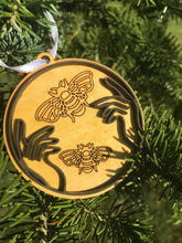 Load image into Gallery viewer, Bees!! Ornament
