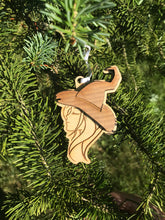 Load image into Gallery viewer, Serene Witch with Hat Ornament
